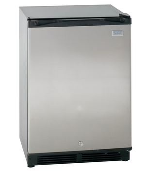 Avanti 5.2 Cu. Ft. Auto Frost Mini Fridge | Black/Stainless Steel