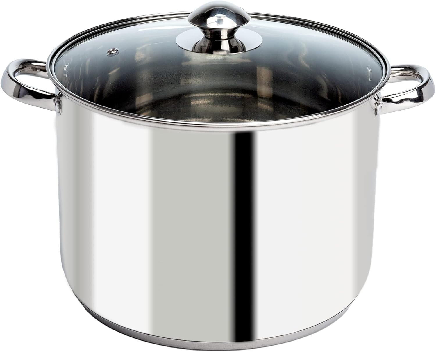 ECO 8qt PI SS STOCKPOT W/GLSS LD