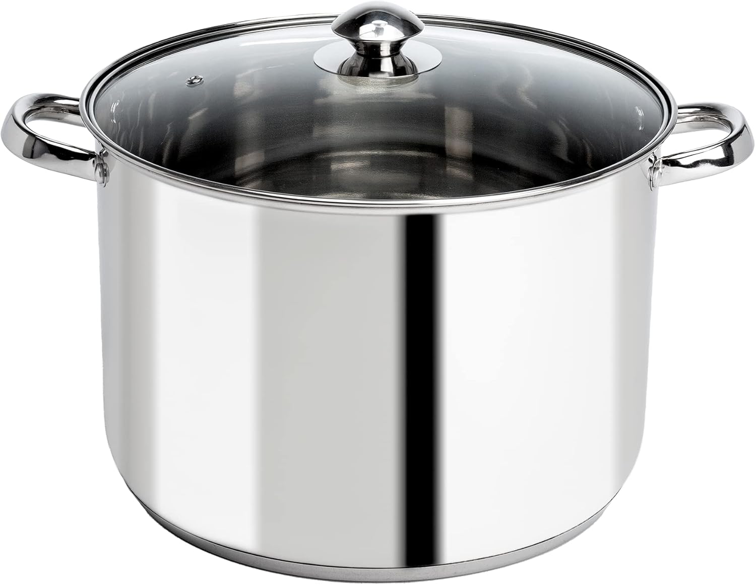ECO 12qt PI SS STOCK POT W/LID P