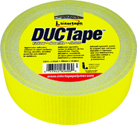 IPG 20C-Y2 Utility-Grade Duct Tape, 60 yd L, 1.88 in W, Rubber Adhesive,