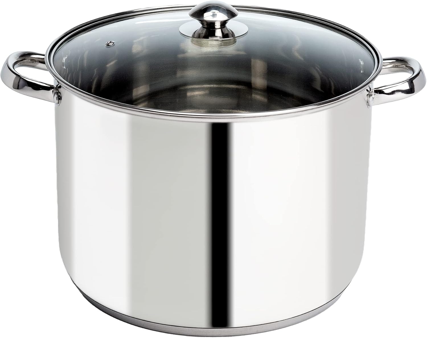 ECO 16qt PI SS STOCK POT W/LID P