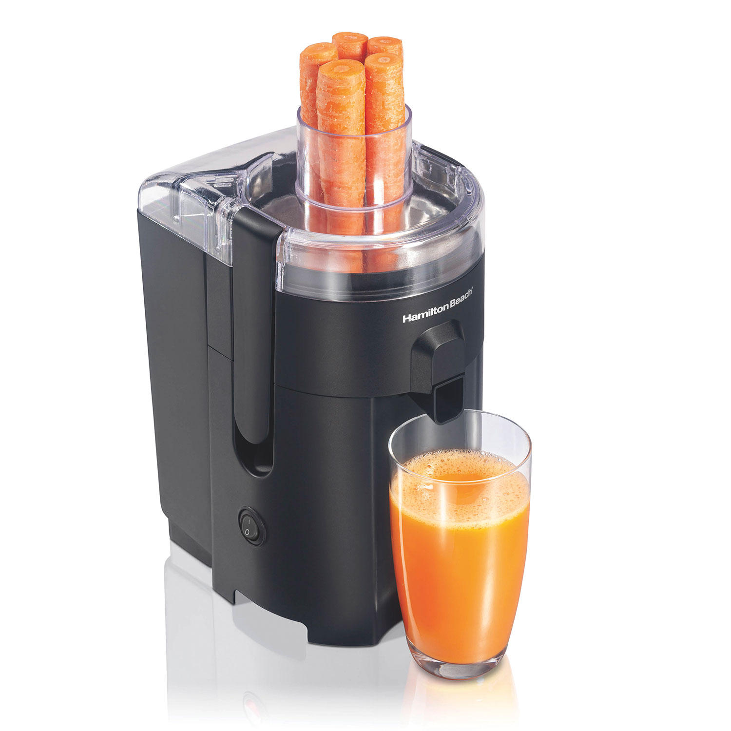 HAMILTON BEACH JUICER BLACK