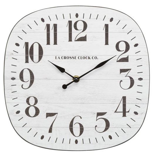 CLOCK WALL 11" SYLVIE