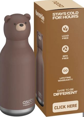 BESTIE SIPPY BEAR  BOTTLE 24oz