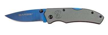 POCKET KNIFE BLUE ELECTRO LACK/F