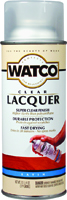 WATCO 63281 Lacquer Spray Paint, Clear, 11.25 oz Aerosol Can