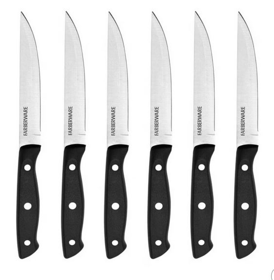 FABERWARE 6PC STEAK KNIFE SET