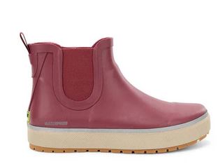WOMEN ELEM/CHELSEA RAIN BOOT RED