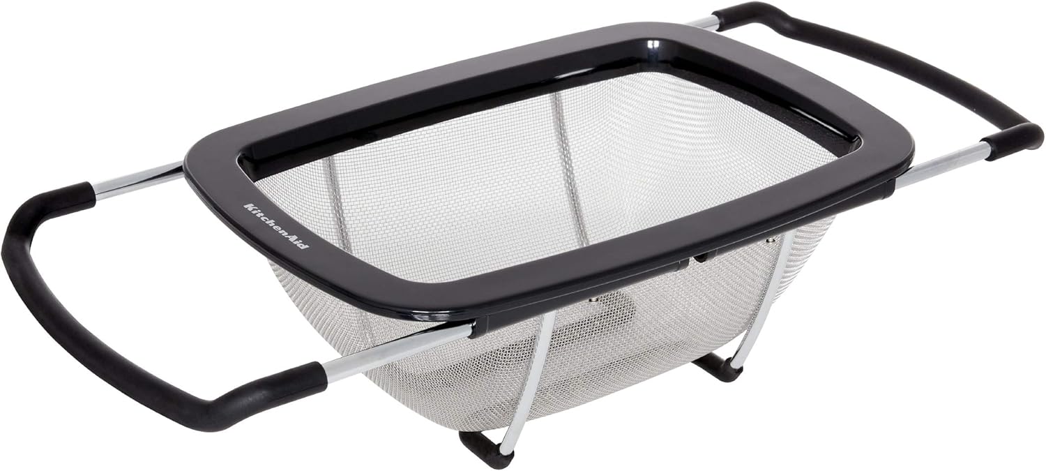 KA EXPANDABLE COLANDER BLACK