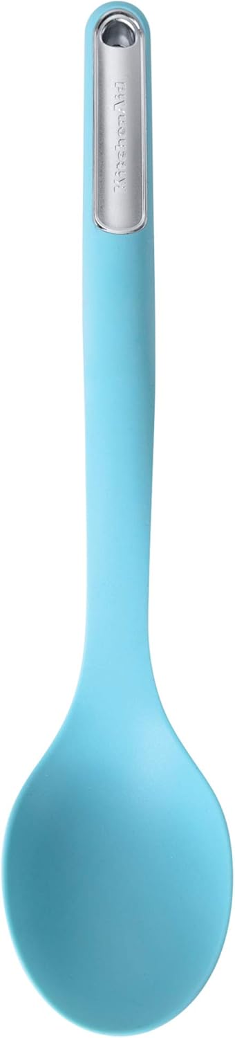 KA SILICONE BASTING SPOON AQUA