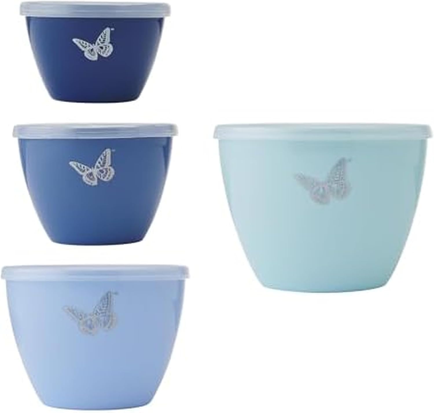 PREP BOWLS 4PC BLUE