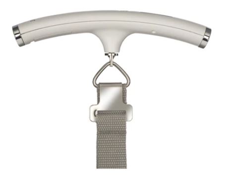 LUGGAGE SCALE 110lb TRAP WHITE