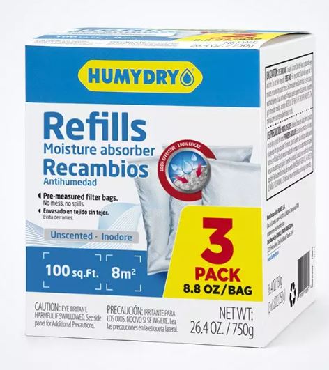 MOISTURE ABSORBER REFILL 8.8OZ