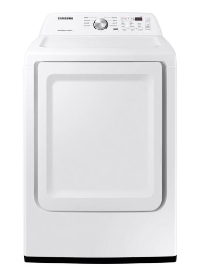 SAMSUNG ELECTRIC DRYER WHT 7.2CF