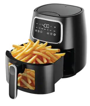 KITCHEN ELITE 5.5qt AIR FRYER BL