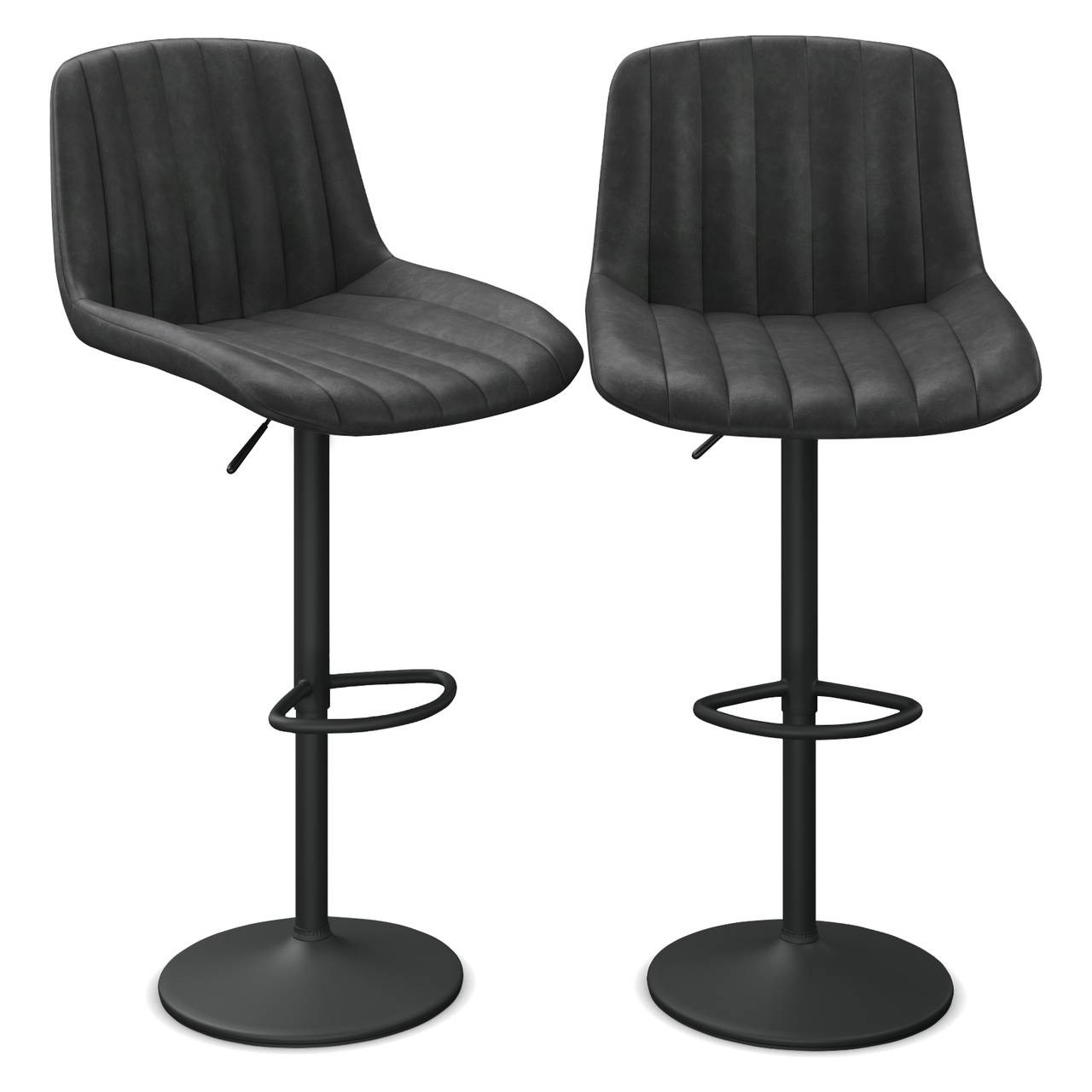 HD 8PC COCKTAIL BAR STOOL SS SET