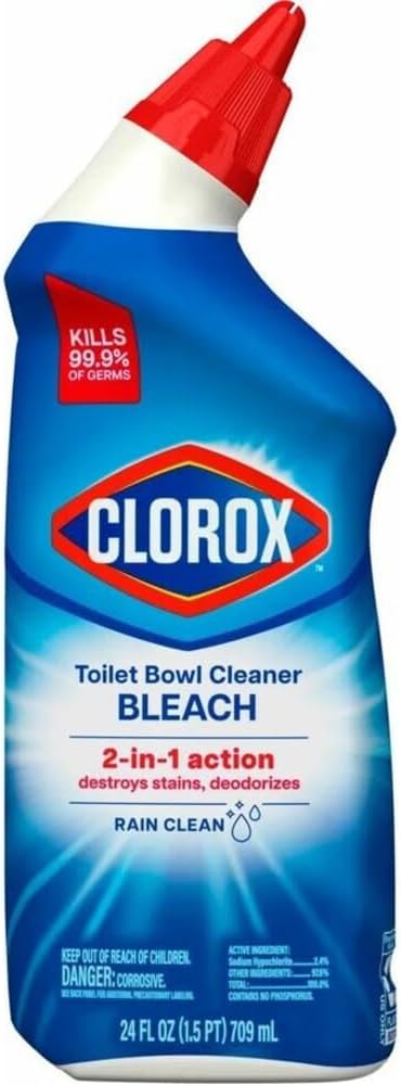 CLOROX TOILET CLEANER 24OZ 2PK