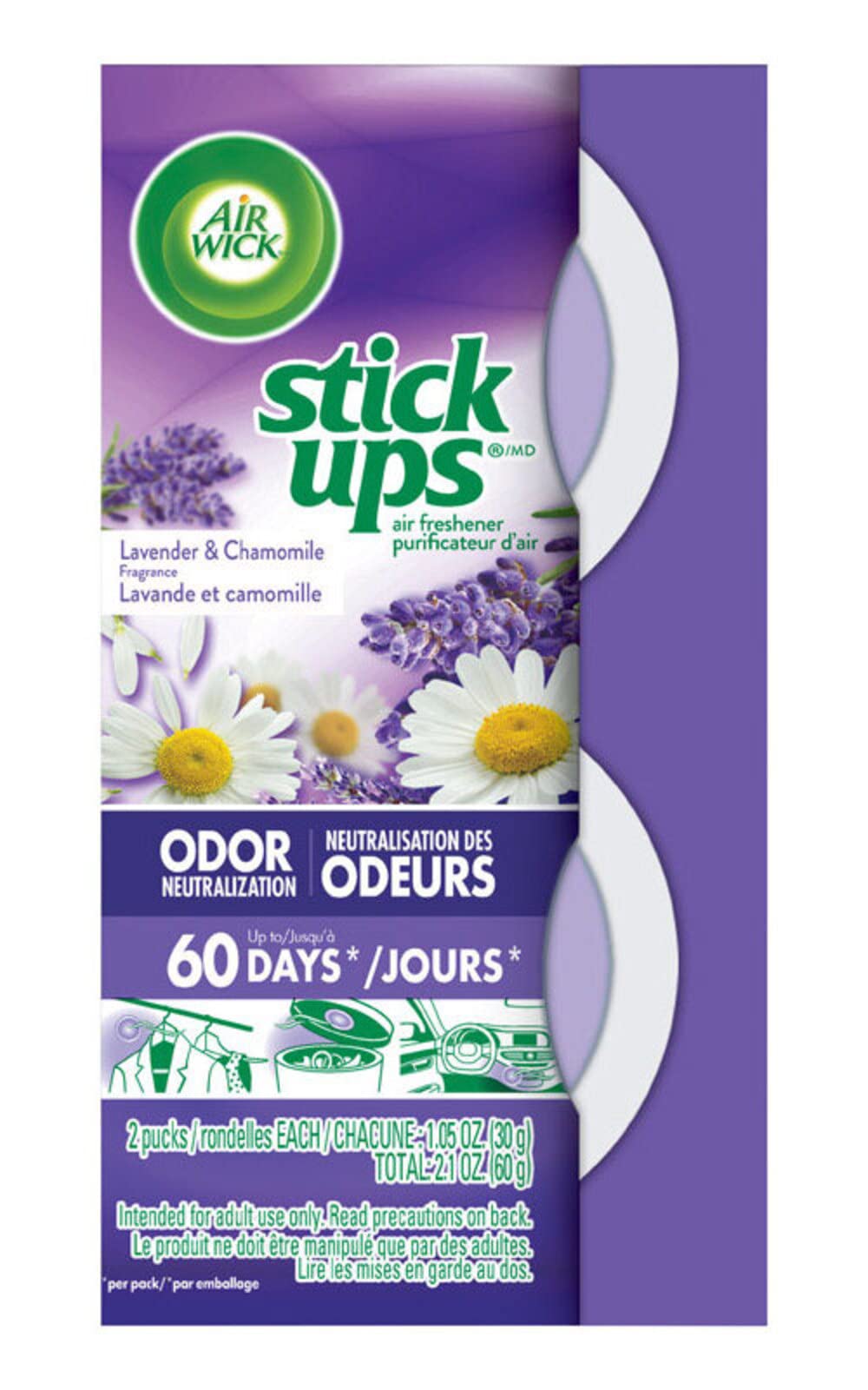 AIRWICK STICK UP FRESHNER LAVEN