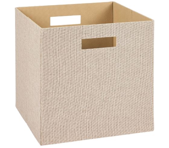 CLOSETMAID DECO FAB BIN TAN