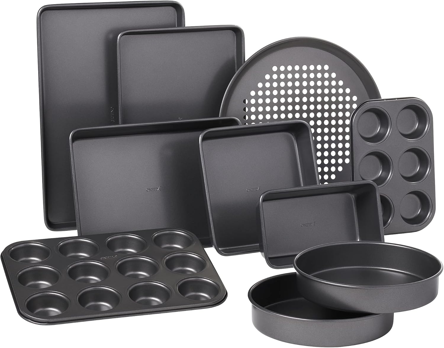 Oneida Select 10 Piece Nonstick Metal Bakeware Set