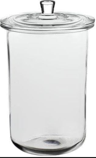 GOODE SUNDRY GLSS JAR W/LID 1gal