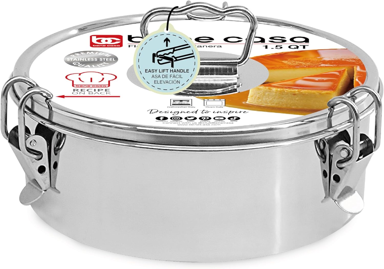 FLAN MAKER SS 1.5qt