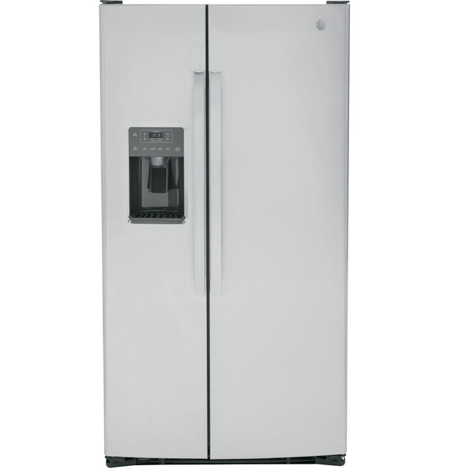 GE SXS REFRIGERATOR SS 25.1CF