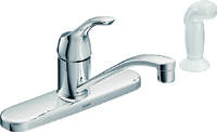 Moen Adler CA87551 Kitchen Faucet, 1-Faucet Handle, 6-5/8 in H Spout,