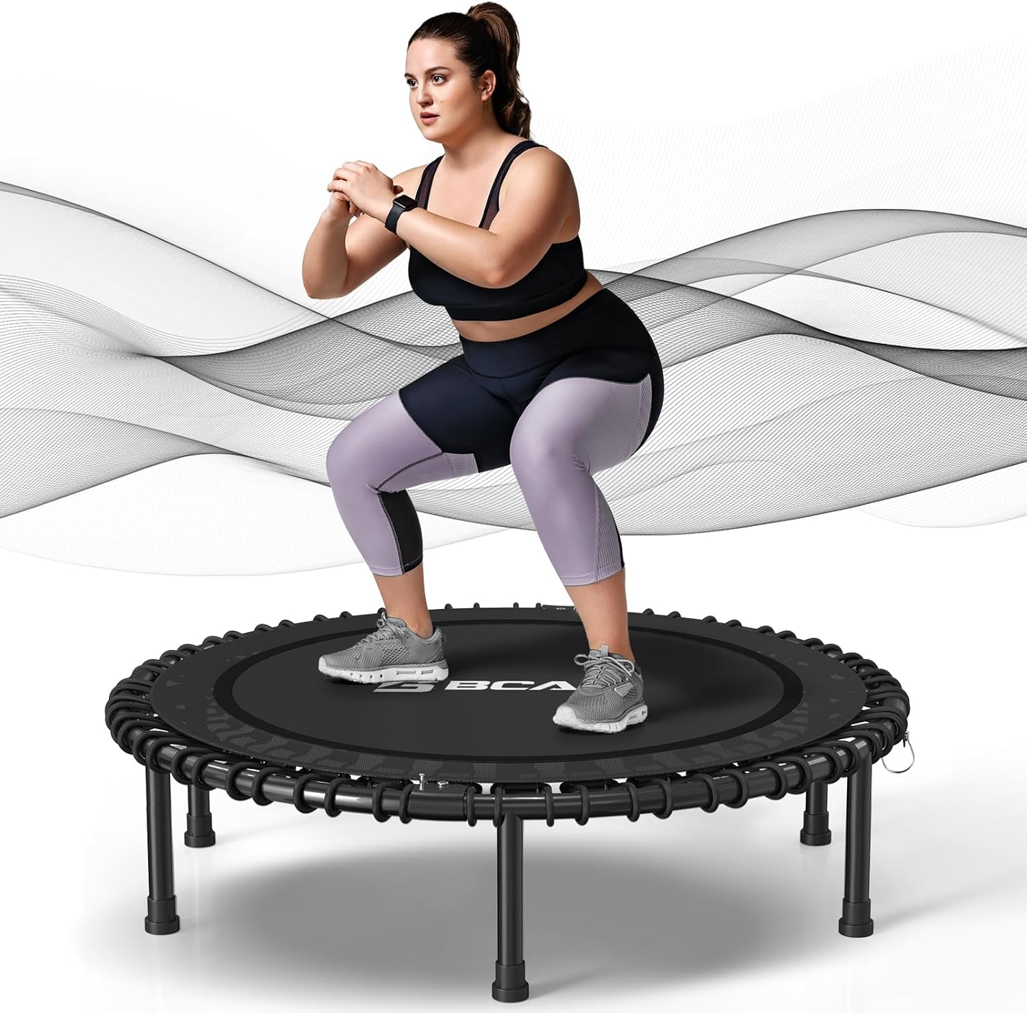 BCAN 40"ADULT FITNESS TRAMPOLINE