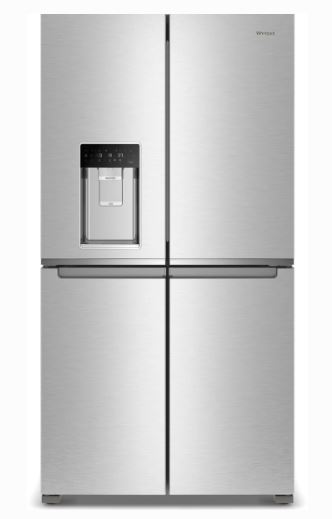 WHIRLPOOL 36"4DR REFRIGERATOR SS
