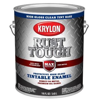 KRYLON RUST ENAMEL GLSS CLEAR GA