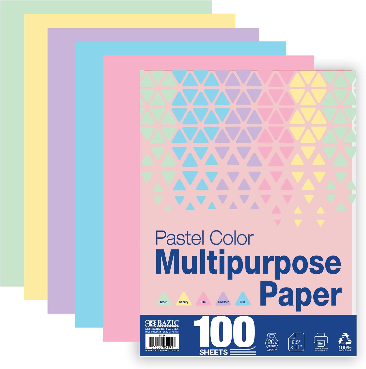 BAZIC PSTL CLR MULTIPURPOSE PPR