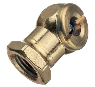 Tru-Flate 17-351 Ball Foot, Direct Air Line Chuck, 1/4 in FNPT