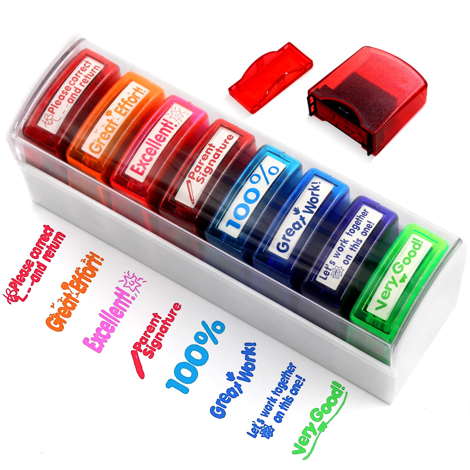 BAZIC TEACHER STAMPS SET 8pK