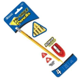 BAZIC #2 YELLOW PENCIL W/SHARPNR