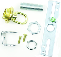 Jandorf 60206 Screw Collar Loop Crossbar Kit, Brass