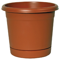 Southern Patio RR0824TC Rolled Rim Planter, 7.5 gal Capacity, 7.38 in H,