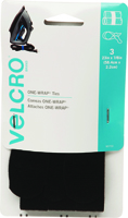 VELCRO Brand One Wrap 90700 Fastener, Black