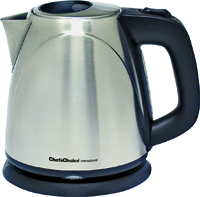 Chef'sChoice 6730001 Kettle, 1 qt Capacity, 1500 W, Stainless Steel