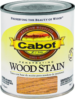 Cabot 8100 Series 8120 Wood Stain, Natural, 1 qt