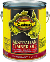 Cabot 3400 Series 3459 Timber Oil, Mahogany Flame, 1 gal Can