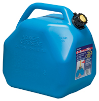 Scepter 07624 Gas Can, 5.3 gal Capacity, Polyethylene, Blue