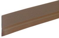 M-D 05603 Door Sweep, 36 in L, 1/2 in W, Self-Adhesive Mounting