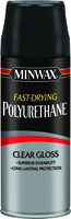 Minwax 33050000 Polyurethane Paint, Clear, Gloss, 11.5 oz Aerosol Can