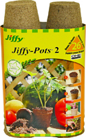 Jiffy JP226 Peat Pot, Peat Moss