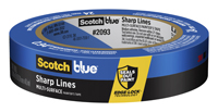 ScotchBlue 2093-24NC Sharp Lines Multi-Surface Painter's Tape, 60 yd L, 0.94