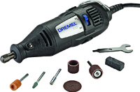 Dremel 100-N/7 100 Series 0.9 Amp Single Speed Corded Rotary Tool Kit with 7