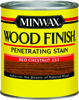 Minwax Wood Finish 22320 Wood Stain, Red Chestnut, 0.5 pt Can
