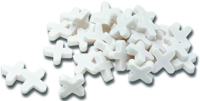 Marshalltown 15487 White Plastic Tile Spacers | 1/4 X 3/16IN | 100 pack