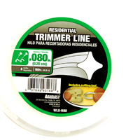 ARNOLD WLS-H80 Trimmer Line, 0.08 in Dia, Nylon